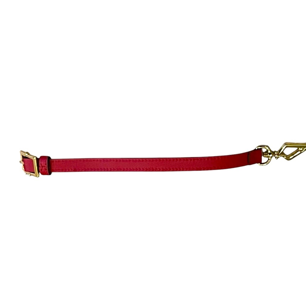Gucci Red Leather Shoulder Bag Strap $450.00 - Picture 8 of 9